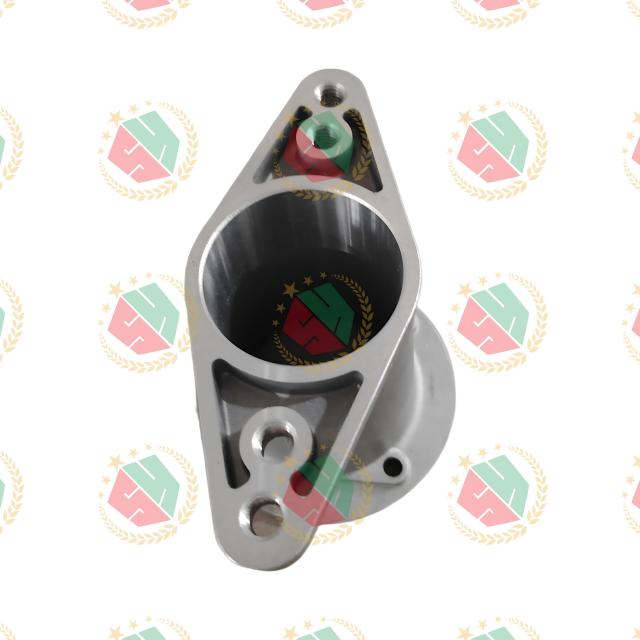 Conector de tubo con brida Zamak 5