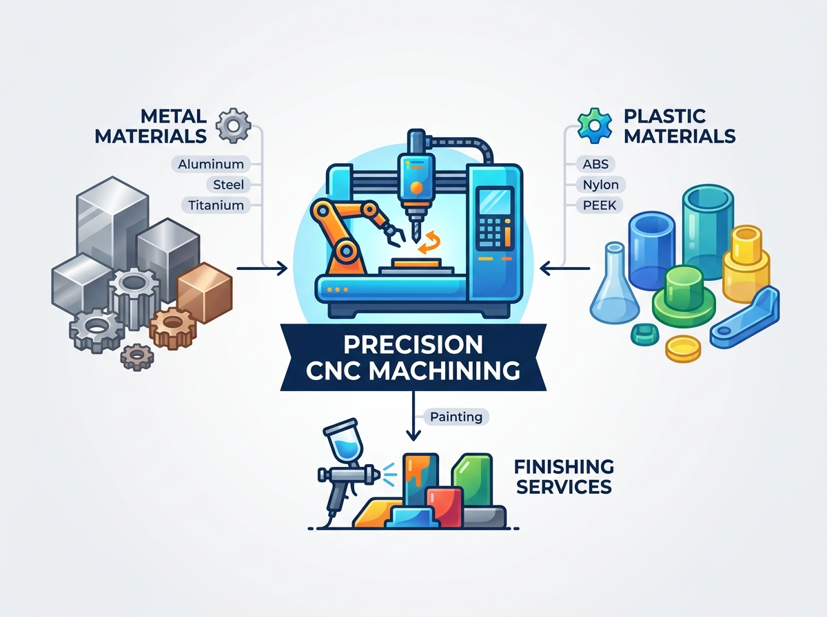 Configuraci&oacute;n de mecanizado CNC de precisi&oacute;n