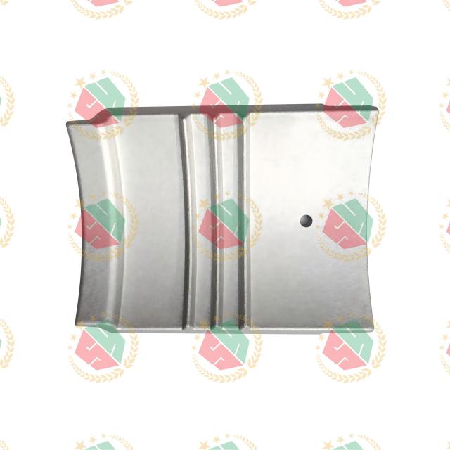 Aro de sujeción de brida de aluminio entrelazado