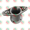 Conector de tubo con brida Zamak 5